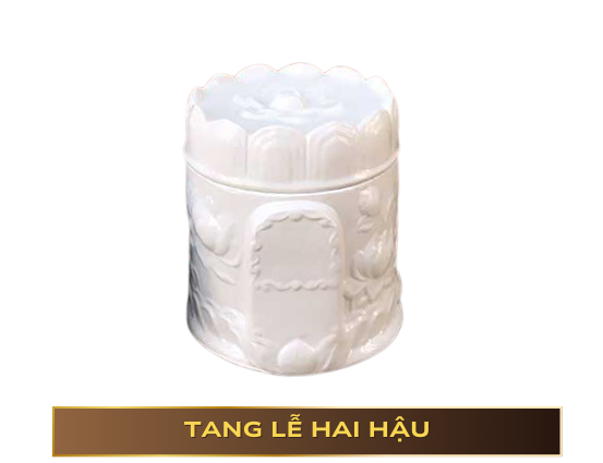 HỦ ĐỰNG TRO CỐT ĐÀI SEN TRẮNG - M2